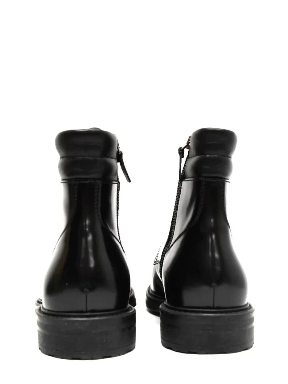 New! Magnanni Grayson Men's Crown Black Combat Boots 25833 Size 10 43 DD509A